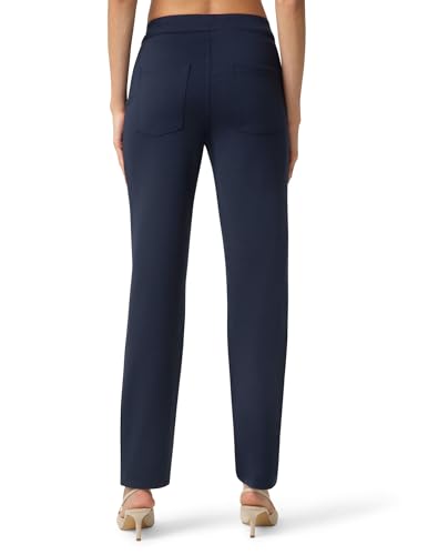 Image of no nonsense Women's Ponte Straight Leg Leggings Pull-on Pants