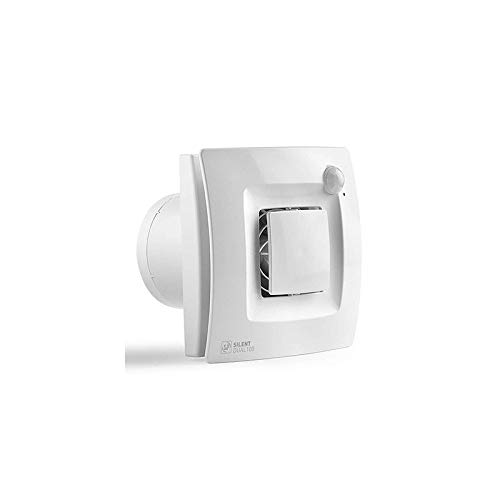 Unelvent Silent Dual 60 m³/h Dauerleistung – Erkennung von Anwesenheit und Feuchtigkeit – 7 W Dauerbetrieb