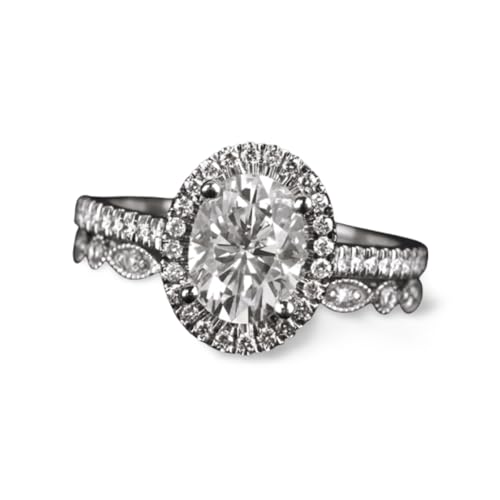 Bague bijoux femmes et hommes anneaux de fiançailles ronds