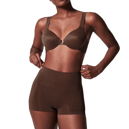 Image of SPANX SPANXshape ExtraOrdinary Boyshort - Sculpting Compression - Women's Shapewear Underwear - Recycled Nylon Fabric Blend