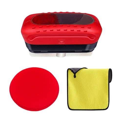 1 Brosse De Nettoyage De Film D'Huile, Livrée avec 1 Éponge De Cire Et 1 Chiffon De Nettoyage, Outils De Nettoyage De Voiture, Nettoyage De Vitres De Voiture, Accessoires De Voiture.