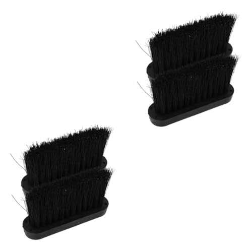 iplusmile 2 Set Spazzola Per La Pulizia Del Sostituzione Polvere Piccolo Testina Per Caminetto Scopa Testina Da Banco Spazzola Per Caminetto Black Di Legno 2 Pezzi*2
