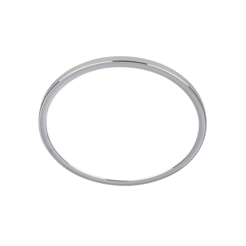 BRILONER - LED Deckenlampe Bad mit indirektem Licht, flach, IP54 Staub-...
