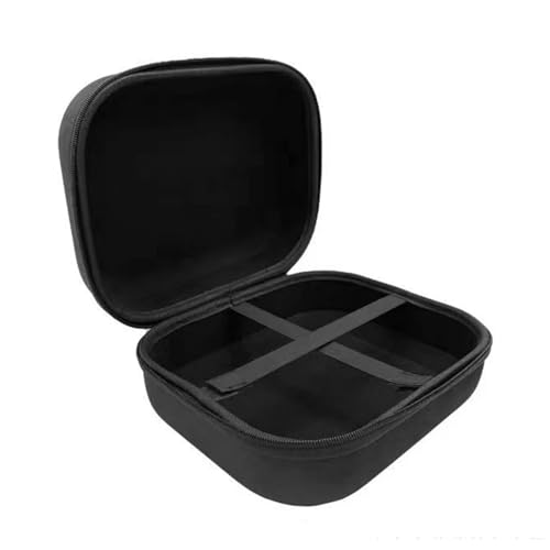 Bolsa de Almacenamiento para Auriculares VR, Estuche de Transporte Compatible con Pico Neo3/Neo4, Accesorios para Auriculares VR, Bolsa VR rígida a Prueba de Golpes con Doble Cremallera Negro