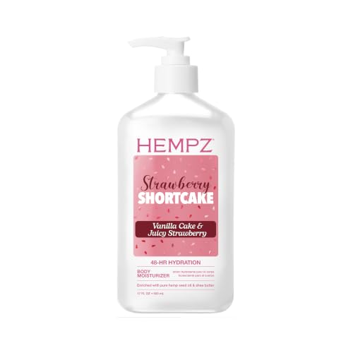 Hempz Strawberry Shortcake Moisturizing Body Lotion, 17 fl oz