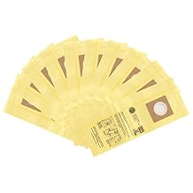 Hoover Commercial AH10243 Upright Bags for HushTone, Allergen Filtration Pack of 10, Yellow