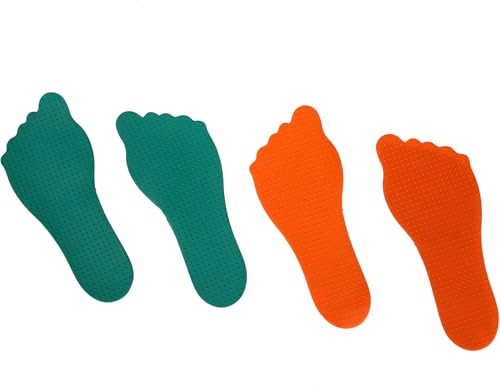 Image of GSi Spot Markers - Non-Slip Non-Toxic Poly Spots - Floor Markers for PE, Sports & Classroom Activities