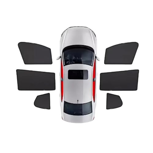 Pare-brise visière magnétique Mazda CX-9 2017-2024 avec accessoires pare-soleil de voiture 6pcs