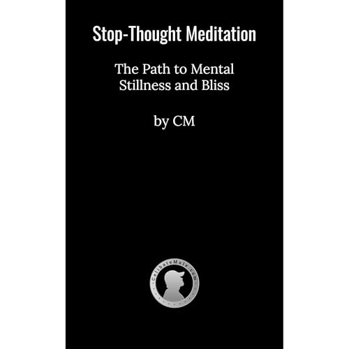 Stop-Thought Meditation Audiolibro Por C M arte de portada