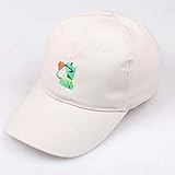 Estilo: casual QOHNK Gorra de béisbol Hip Hop Unisex Bordado sorbiendo té Rana papá Sombrero Amigo Regalo