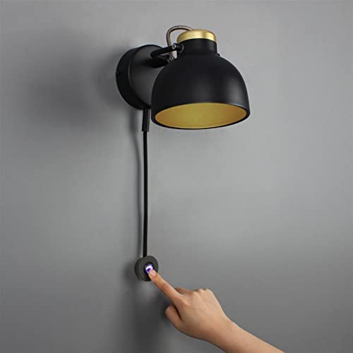 Applique murale moderne LED minimaliste à intensité variable pour le salon