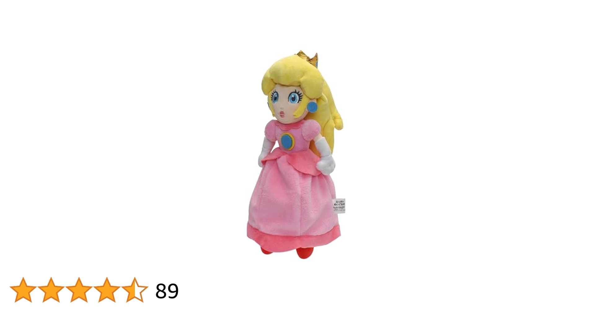 ピーチ姫ぬいぐるみ（おまけ付） スーパーマリオ ピーチ姫ぬいぐるみ マリオランド プリンセス