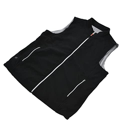 Chaleco Calefactable, Lavable En Invierno, Alimentado por USB, Cuello Redondo, Chaleco Calefactado Eléctrico, Ropa Ligera Y Cálida para Calentar para Acampar Al Aire Libre, Senderismo(M)