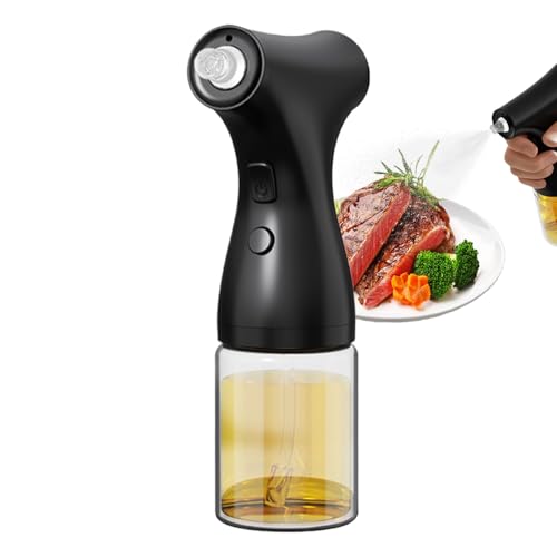 Genérico vaporizador de aceite de oliva – Dispensador de aceite alimentario para cocina | Vaporizador portátil de 200 ml para cocinar tostado, freír, ensalada, horno de aire freír asador de sartén