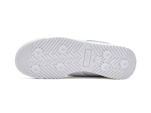 PUMA Puma Men's Roma, 24-Standard-Puma White-Archive Green, 10