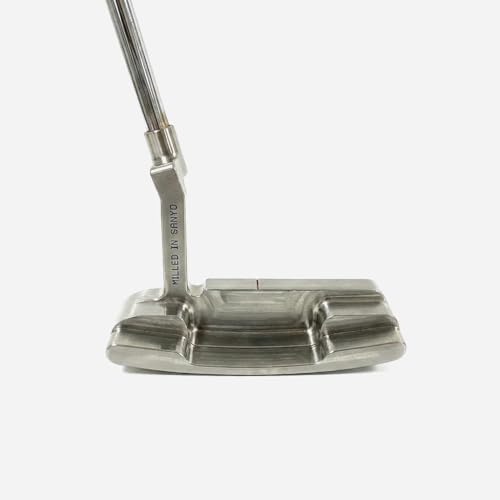 Ozawa Craft パター クランクネック、SUS303総削り出し、34インチ、、ゴルフ用