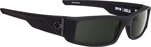 Spy Optic Hielo 670375973864 Polarized Sunglasses, 56 Mm (Soft Matte Black/Happy Gray/Green Polar) #TOP2