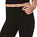 PEDS Women's Essential Cotton Leggings, 1 Pair, Black, Small