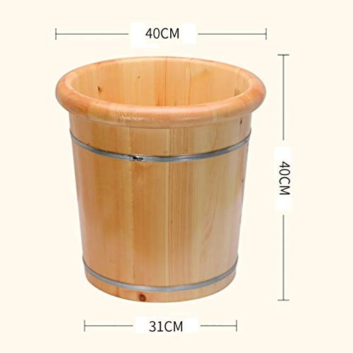 Cubeta de baño para pies de madera, spa y pedicura miniatura 5
