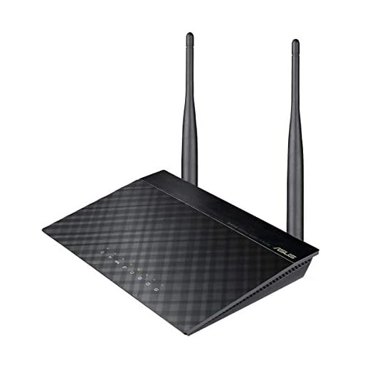 ASUS RT-N12 N300 WiFi Router 2T2R MIMO Technology, 4K HD Video Streaming, VoIP