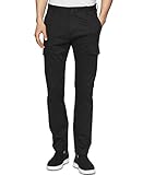 Calvin Klein Men's Slim Fit Peached Sateen Cargo Pant
