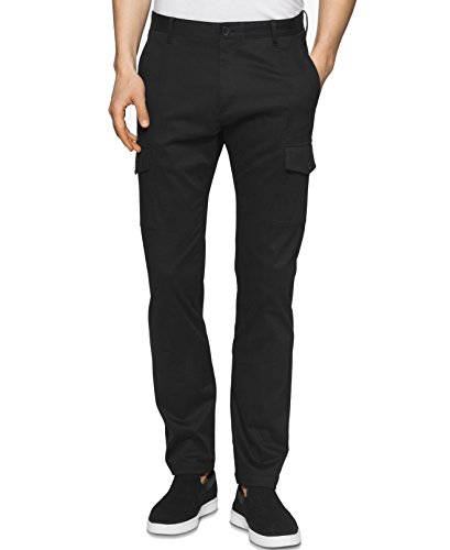 Calvin Klein Men's Slim Fit Peached Sateen Cargo Pant