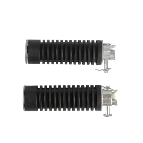 Repose-pieds universels en caoutchouc noir pour cadre arrière de moto CB125S CG125