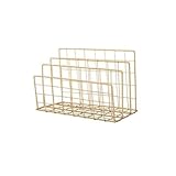 File Organizer: This mail organizer is made of sturdy metal mesh. The hard bottom support is sufficient to support the weight of the document.