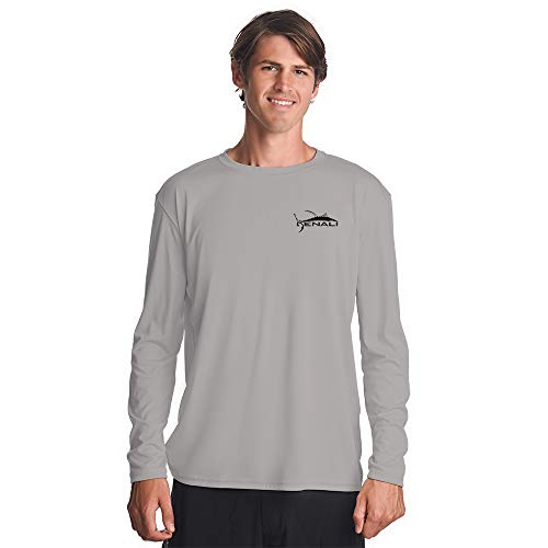 Denali Men's Tuna Logo Tournament Teaser UPF 50+ Long Sleeve T-Shirt, UV Protection, Quick Dry Fisherman's Shirt