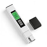 TDS Meter Digital Water Tester for Drinking Water, 4-in-1 Water Quality Tester with ATC Temperature Compensation, 0-9990ppm TDS EC Tester for RO/DI System, Aquarium, Hydroponics & Pool