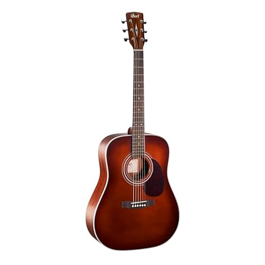 Cort Earth 70 Open Pore Brown Natural Gloss westerngitaar