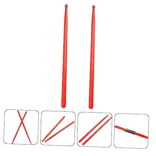 Baquetas de nylon para batería de práctica, par miniatura 7