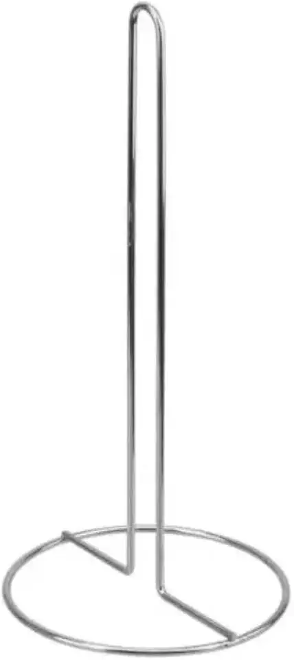 Suporte Porta Rolo De Papel Toalha Inox De Mesa Balcão