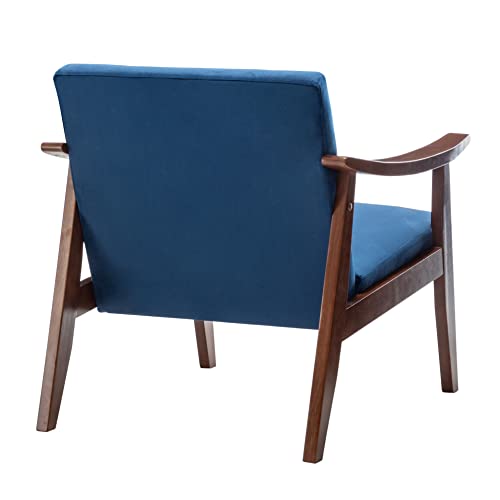 Sillón Plegable Terciopelo Azul oscuro miniatura 6