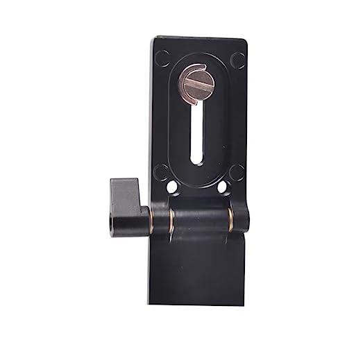 MOLUCKFU Z-Shaped Tripod Adapter Mount for Monopod Tilt Head for Slider Rail Quick Release Plate and Camera Head