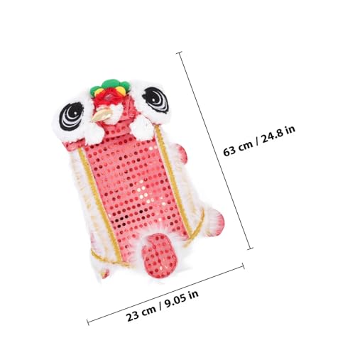 Disfraz de León para Perro XL miniatura 2