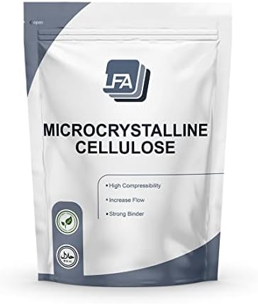 Microcrystalline Cellulose Powder - MCC 102-5 kg (11 Pound) - Tablet Binding Agent - Pharmaceutical Grade