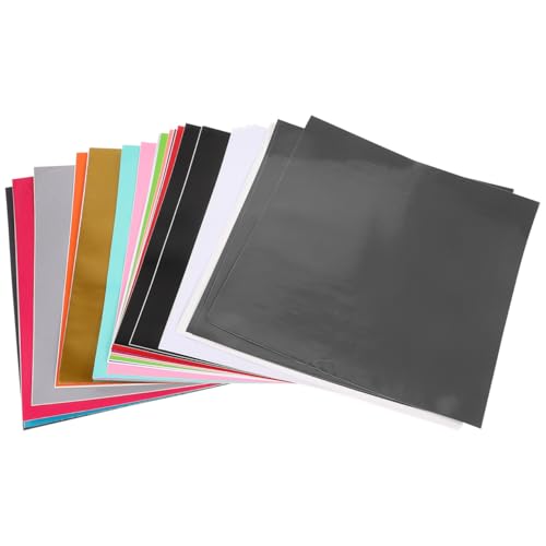 Papier de sublimation autocollant transfert thermique vêtement et mug PVC léger 36 feuilles DIY