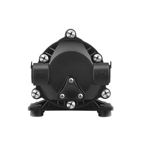 Image of ANP 100 GPD Heavy Duty RO Booster Pump - 24V DC Diaphragm Motor for All Water Purifiers, 100% Copper Winding, 1 Year Warranty, Includes 2 Elbows Connector Free