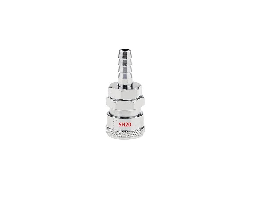 AASONS QRC SH20 Pneumatic Air Line Hose Quick Release Fittings Connector Coupler 1/4" BSP (Pack Of 1 Pc)