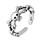 Bagues d'halloween pour hommes : légères, sans danger pour la peau de vos doigts, résistantes à la décoloration, vous pouvez les porter en toute tranquillité