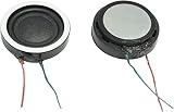 altavoces ohm ks3 Tamaño: 20mm Desconocido Altavoz Redondo Modificado para Ordenador portátil Ponent 2cm 4r Membrana compuesta Ultrafina Ohm 2W Mini Altavoz de Membrana 16mm Altura 20mm 5,9mm