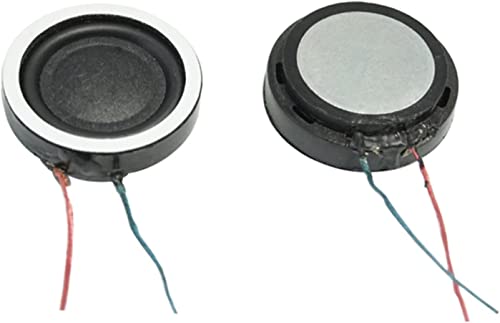 Desconocido Altavoz Redondo Modificado para Ordenador portátil Ponent 2cm 4r Membrana compuesta Ultrafina Ohm 2W Mini Altavoz de Membrana 16mm Altura 20mm 5,9mm