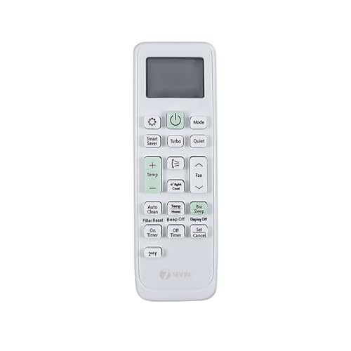 Image of 7SEVEN Compatible with Samsung AC Remote Control Model 90C Suitable for 1 1.5 2 Ton Split and Window Air Conditioner - Match Each Keys Exactly to Replicate Genuine Remote Function