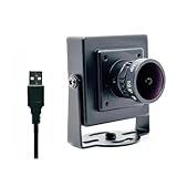 Wadakada 4MP-USB-Kamera mit 2,1-Mm-Objektiv, 120-Grad-Weitwinkel für Live-Streaming,...