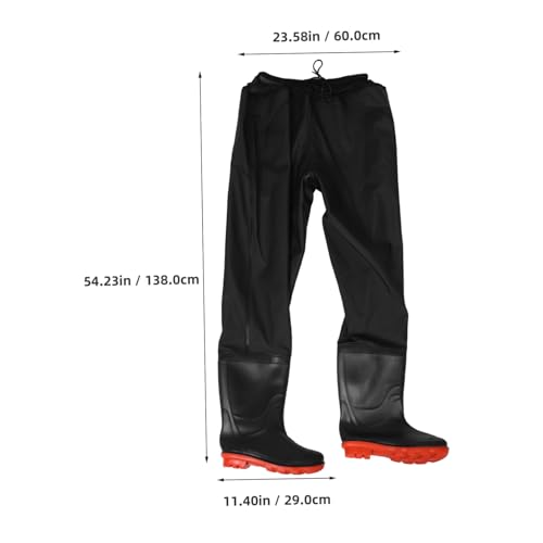 Pantalones impermeables de pesca antideslizantes para evitar humedad en jardinería 4