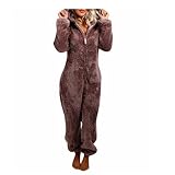 ☀DAMEN GESCHENK: Ein kuscheliger Overall Jumpsuit eignet sich ideal als Geschenk für Frauen egal ob zum Geburtstag, zu Weihnachten oder einfach so, um jemanden mit einem tollen Kuschel-Outfit zu überraschen. Dieser Kuschel Jumpsuit wird Ihre Liebste garantiert begeistern.