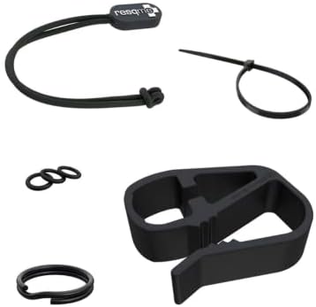 resqme, Inc. Accessory Pack for resqme Car Escape Tool with Visor Clip, Lanyard and Cable Tie