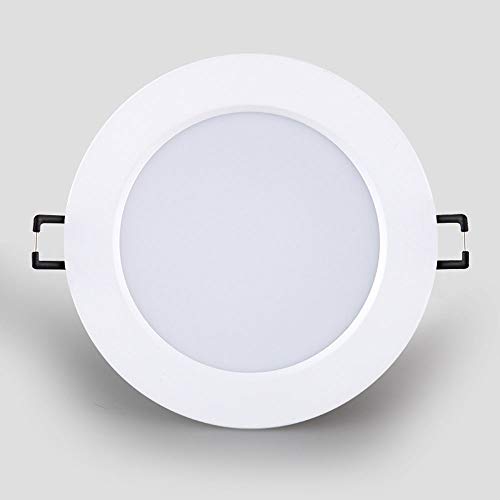 Focos redondos planos LED empotrables mini downlight ultra delgado blanco neutro 4000K 6