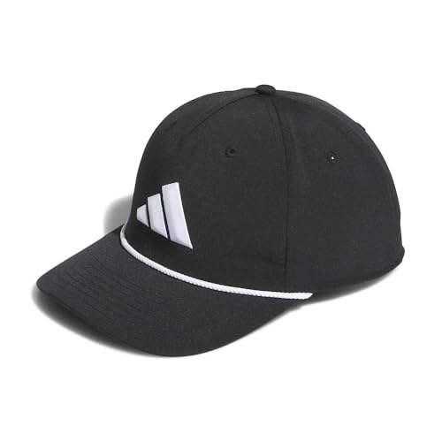 adidas Men's Tour 5-Panel HAT, Black, M-L